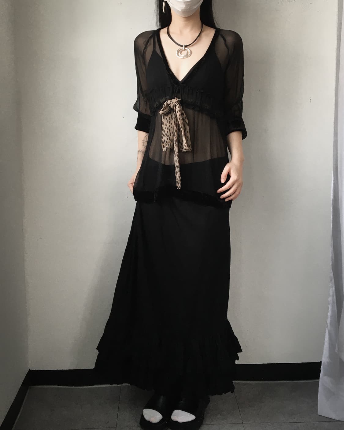 Hysterics see through blouse 상품이미지4