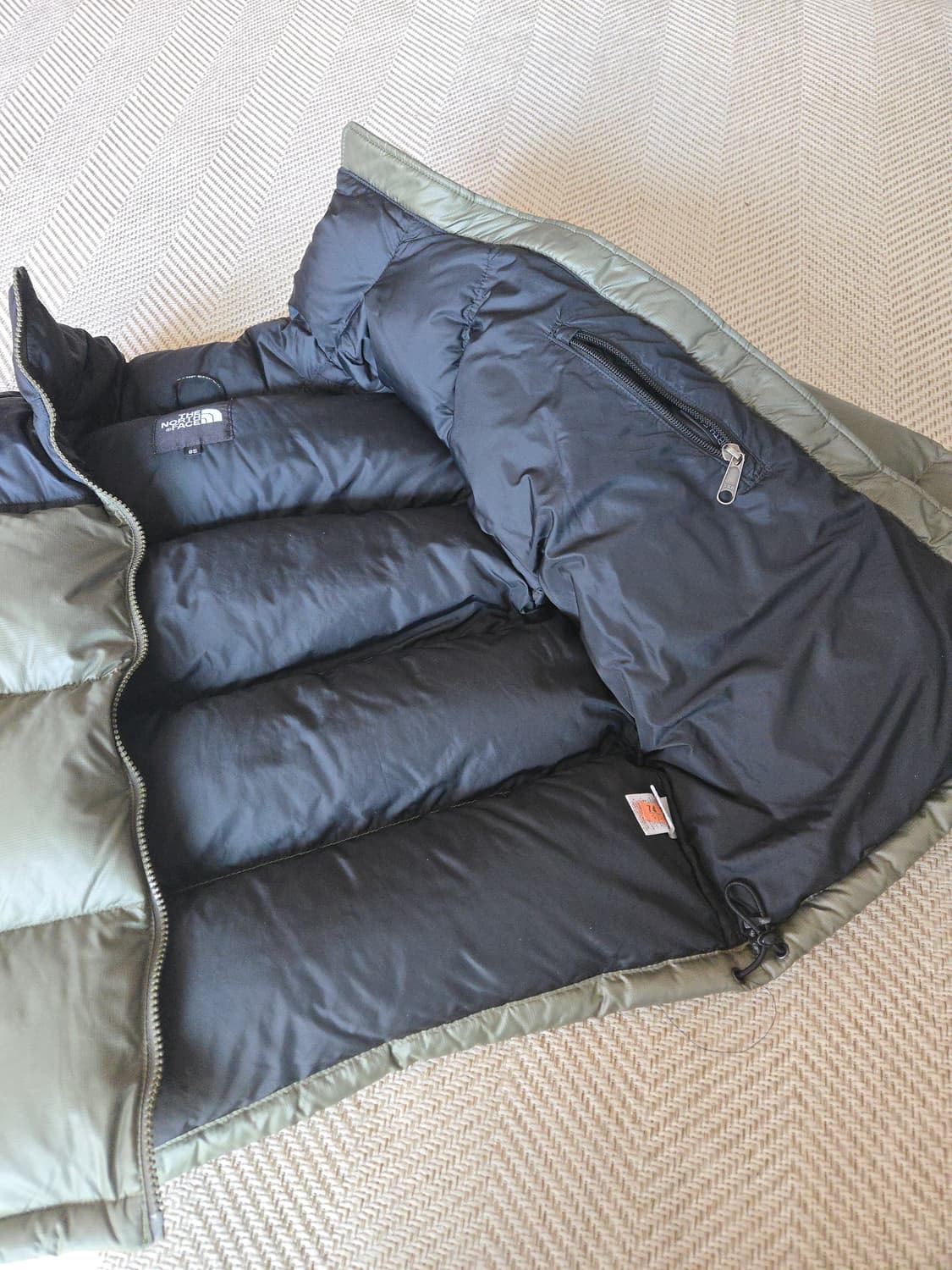 (제일예쁜눕시)노스페이스 눕시 올리브 카키 85(실측90 ~슬림95) 상품이미지3