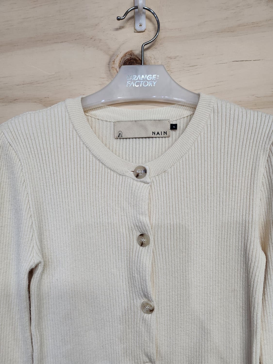 362) NAIN 나인 골지 가디건 상품이미지4