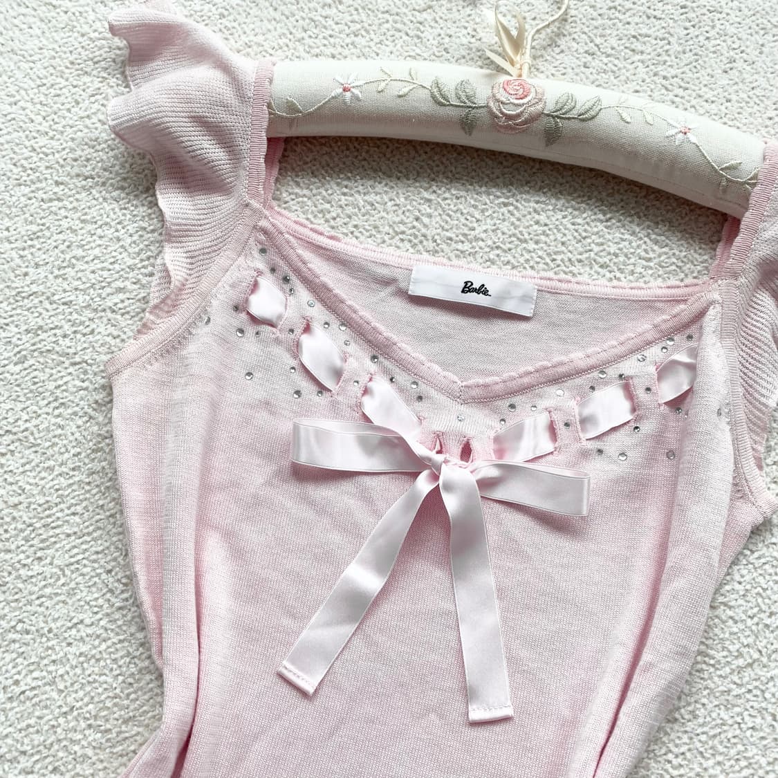 Barbie ♥ 바비 히메갸루 베이비핑크 로걀탑 상품이미지2