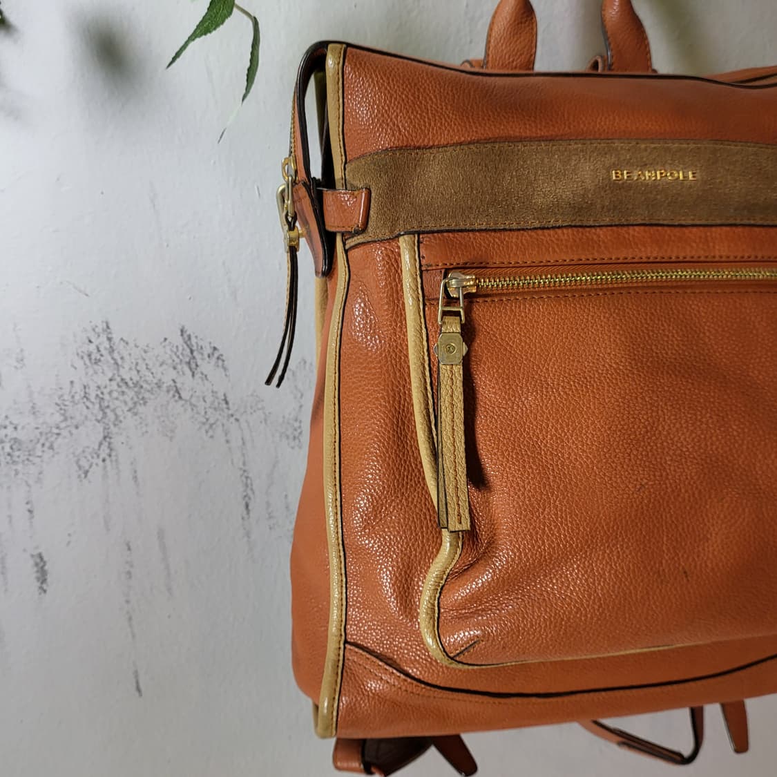 빈폴 올 레더 백팩 상품이미지3