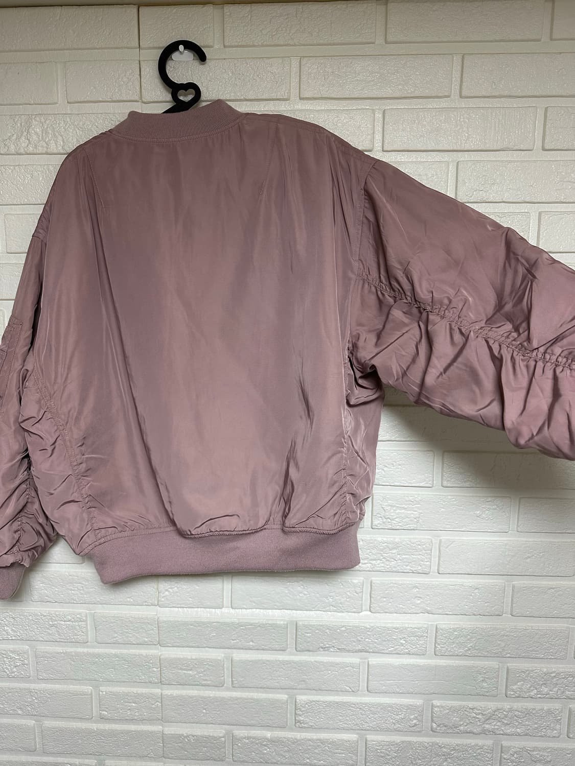 Colza 핑크색 항공점퍼 상품이미지3