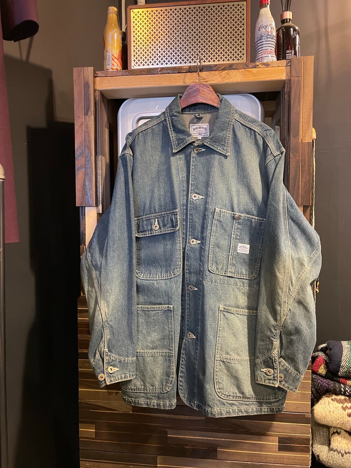 빅존 데님 커버올자켓 상품이미지1