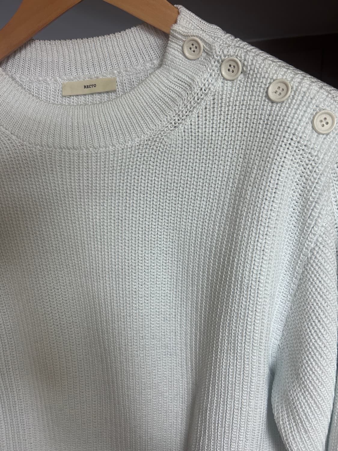 [L] 렉토 니트 새상품급 상품이미지3