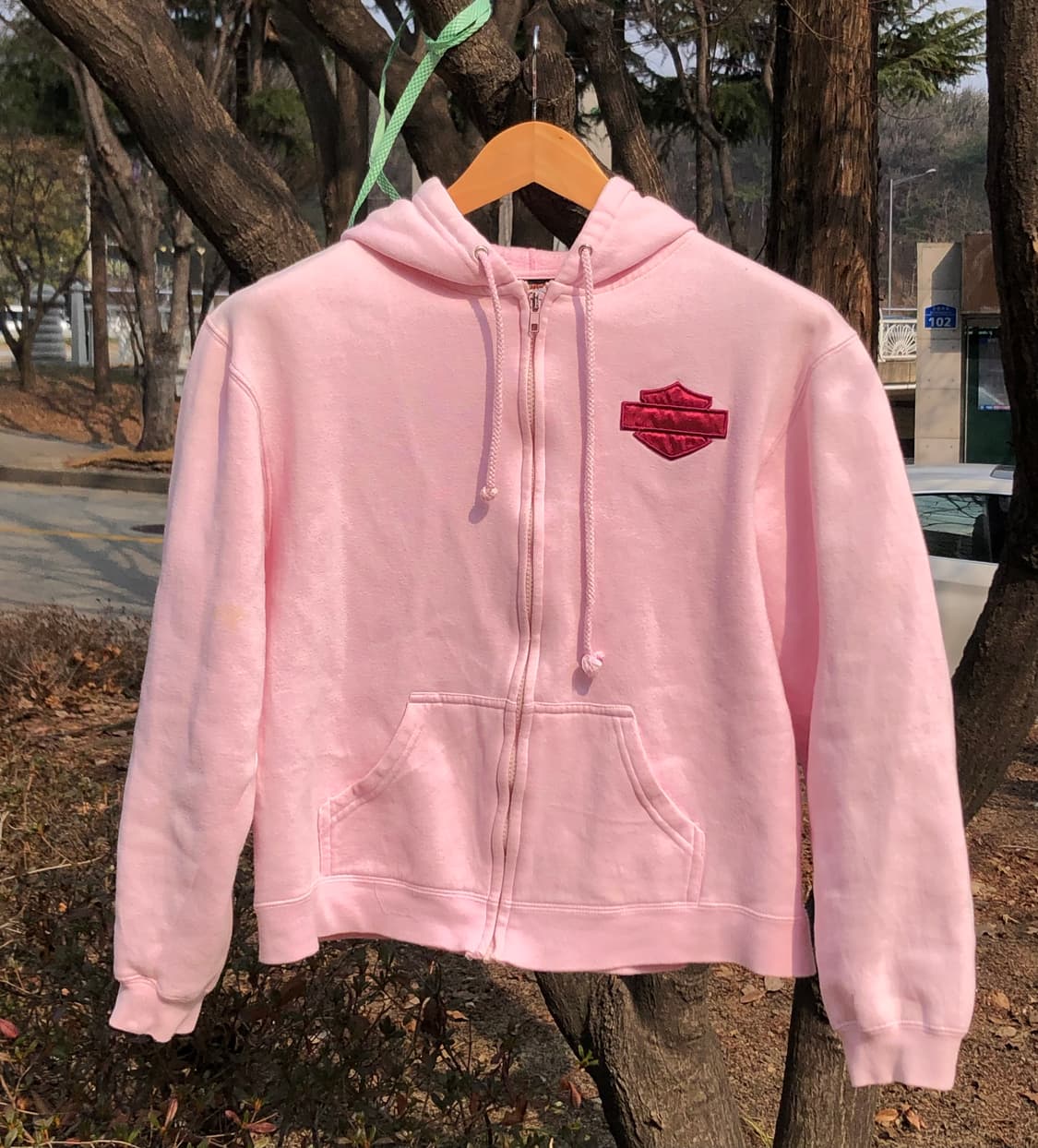 Vintage Harley-Davidson Hoodie Zip-up 상품이미지1