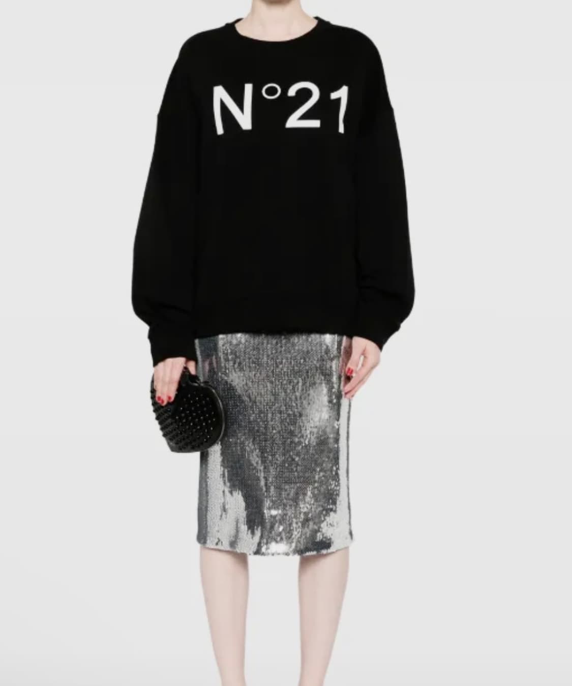 N°21 (NO21) 뉴메로 벤티우노 넘버 21 의 쉬퀸 (스팽글) 미디 상품이미지1