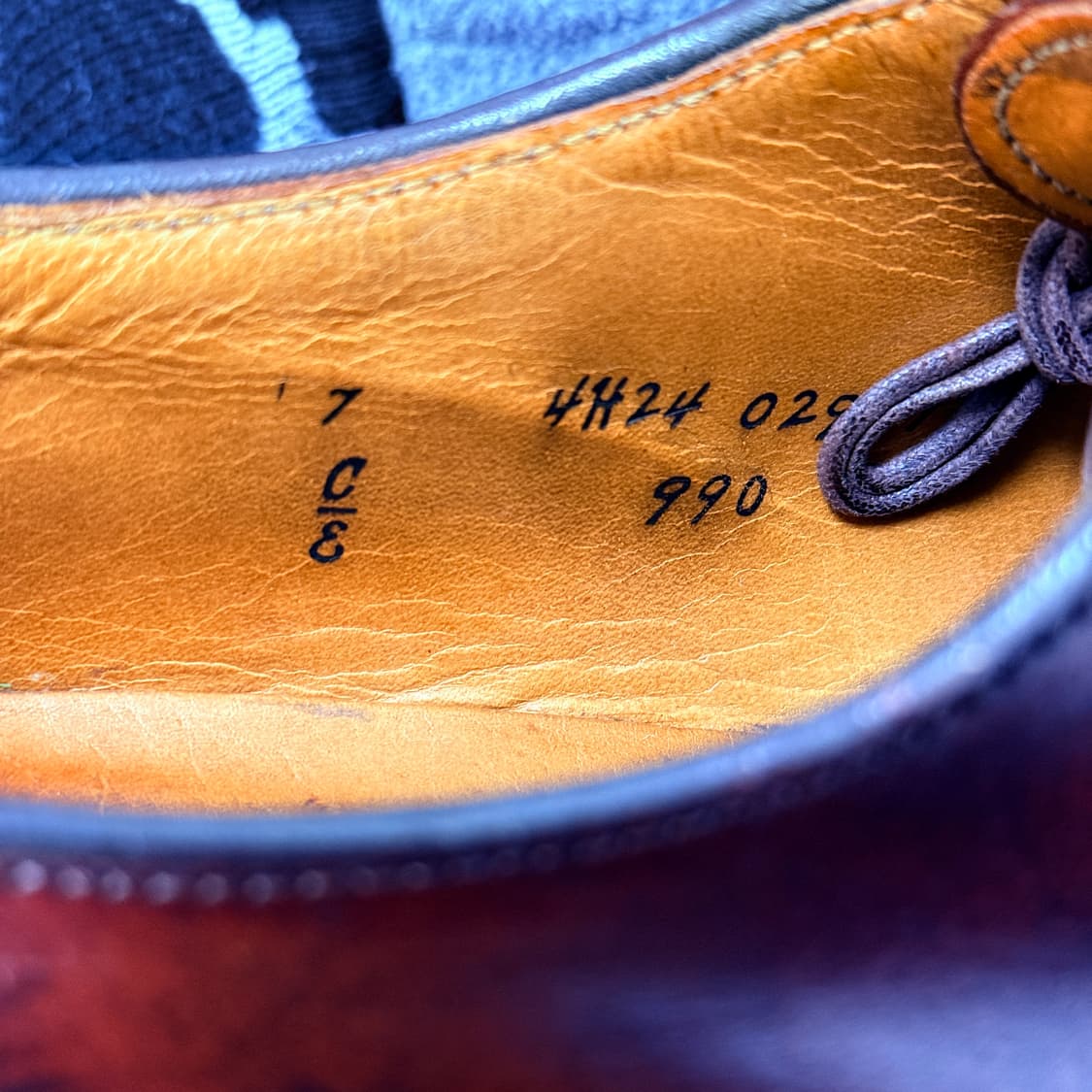 [7E] 알든 990 컬러8 코도반 더비 상품이미지9