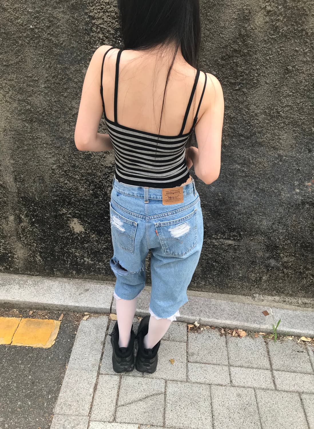 vintage cat sleeveless  상품이미지6