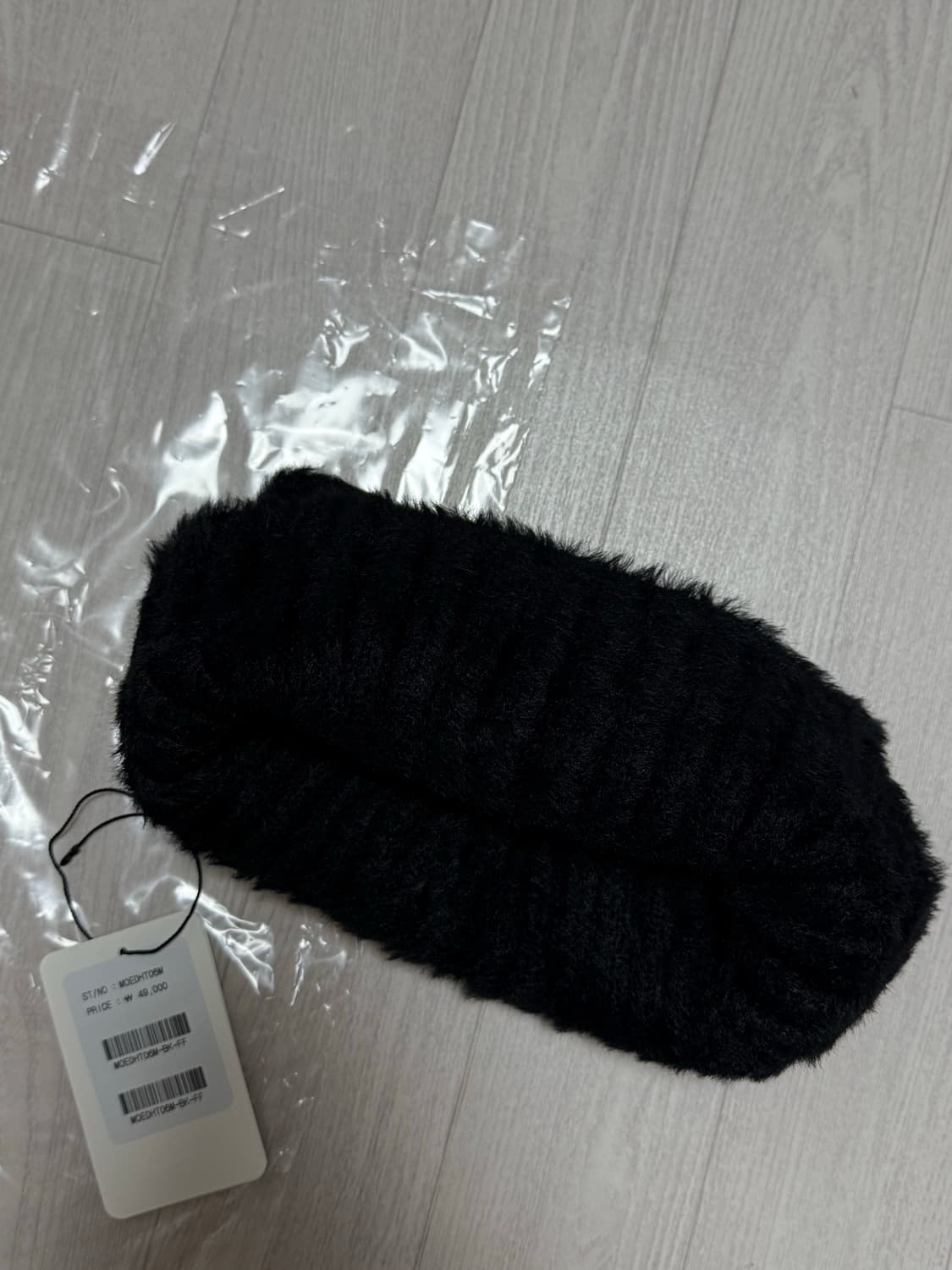 마리끌레르 퍼 니트 롤업 비니, 캣 비니 상품이미지4