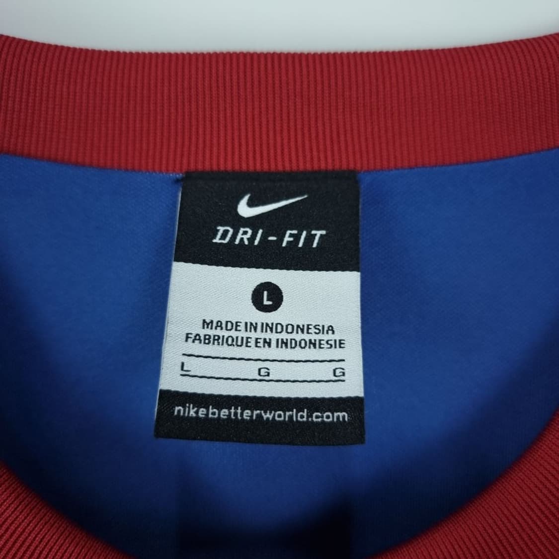 [나이키] FC 바르셀로나 11-12 홈 유니폼 반팔티 M20259 상품이미지9