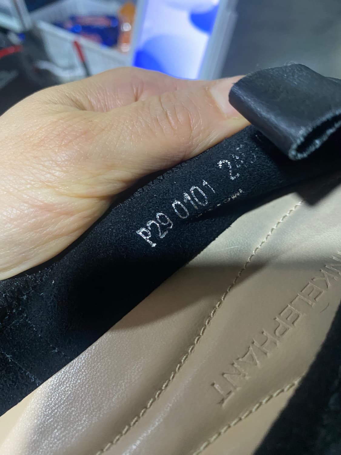 분홍코끼리 검정 플랫슈즈 245mm 상품이미지7