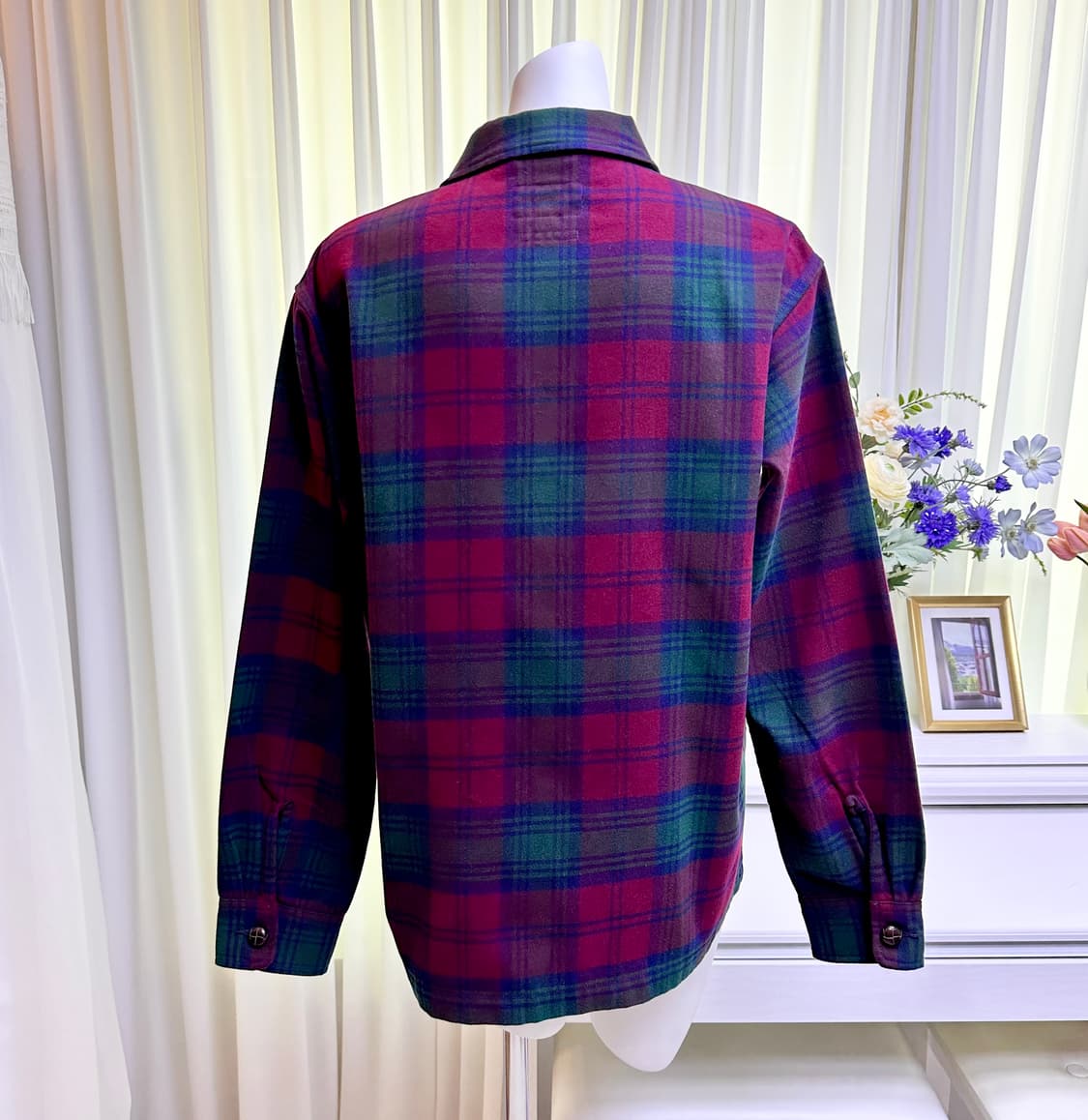 빔즈 플러스 체크자켓 상품이미지3