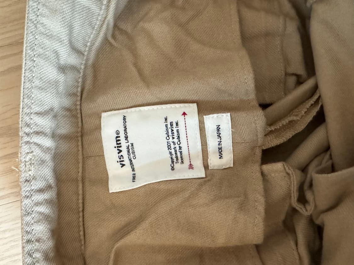 VISVIM 비즈빔 치노팬츠 데미지드 상품이미지3