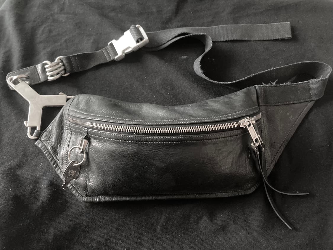 RICK OWENS 세르베루스 히드라 레더 범백 상품이미지1