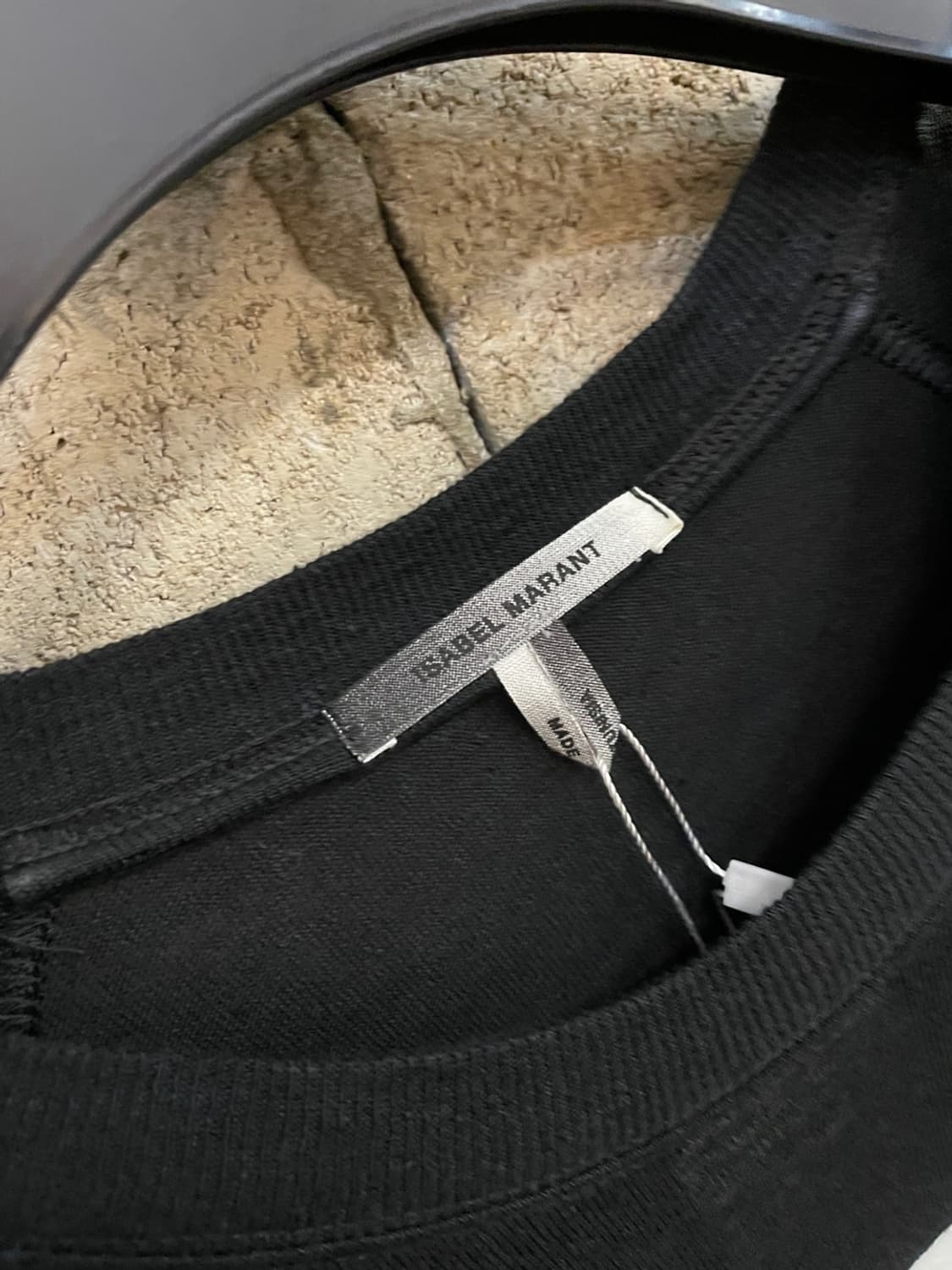 이자벨마랑 로고 린넨 맨투맨 상품이미지5