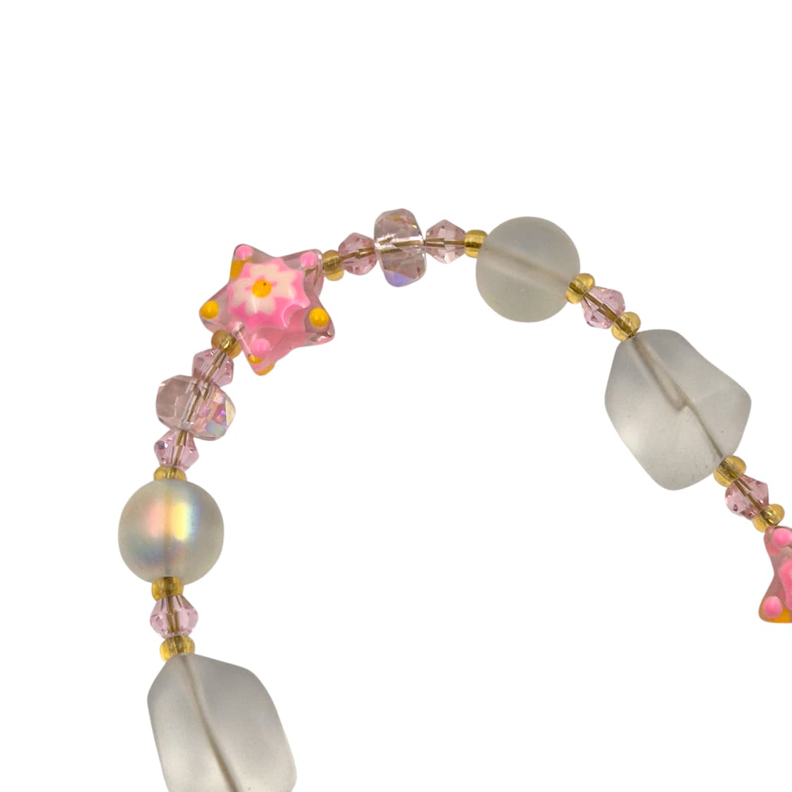 90s 미국 커크스폴리 무라노 글라스 카메오 목걸이 상품이미지4