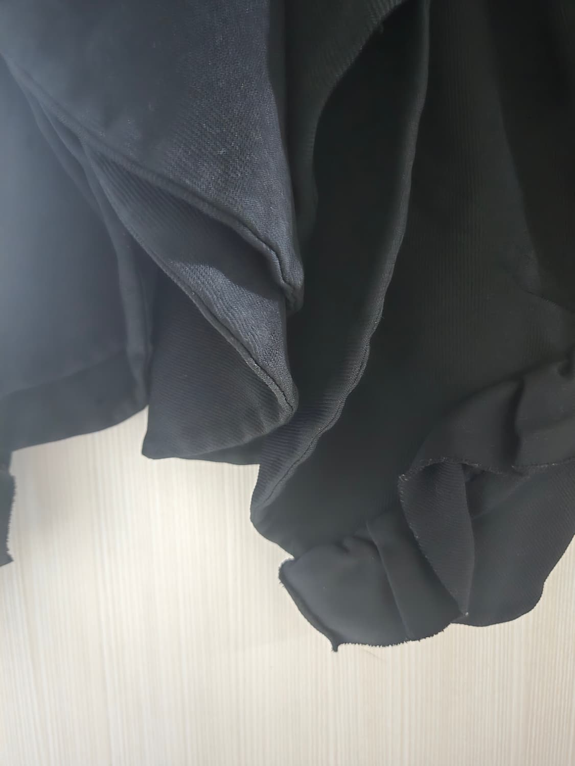 꼼데가르송 사이드 프릴 폴리 스커트 상품이미지5