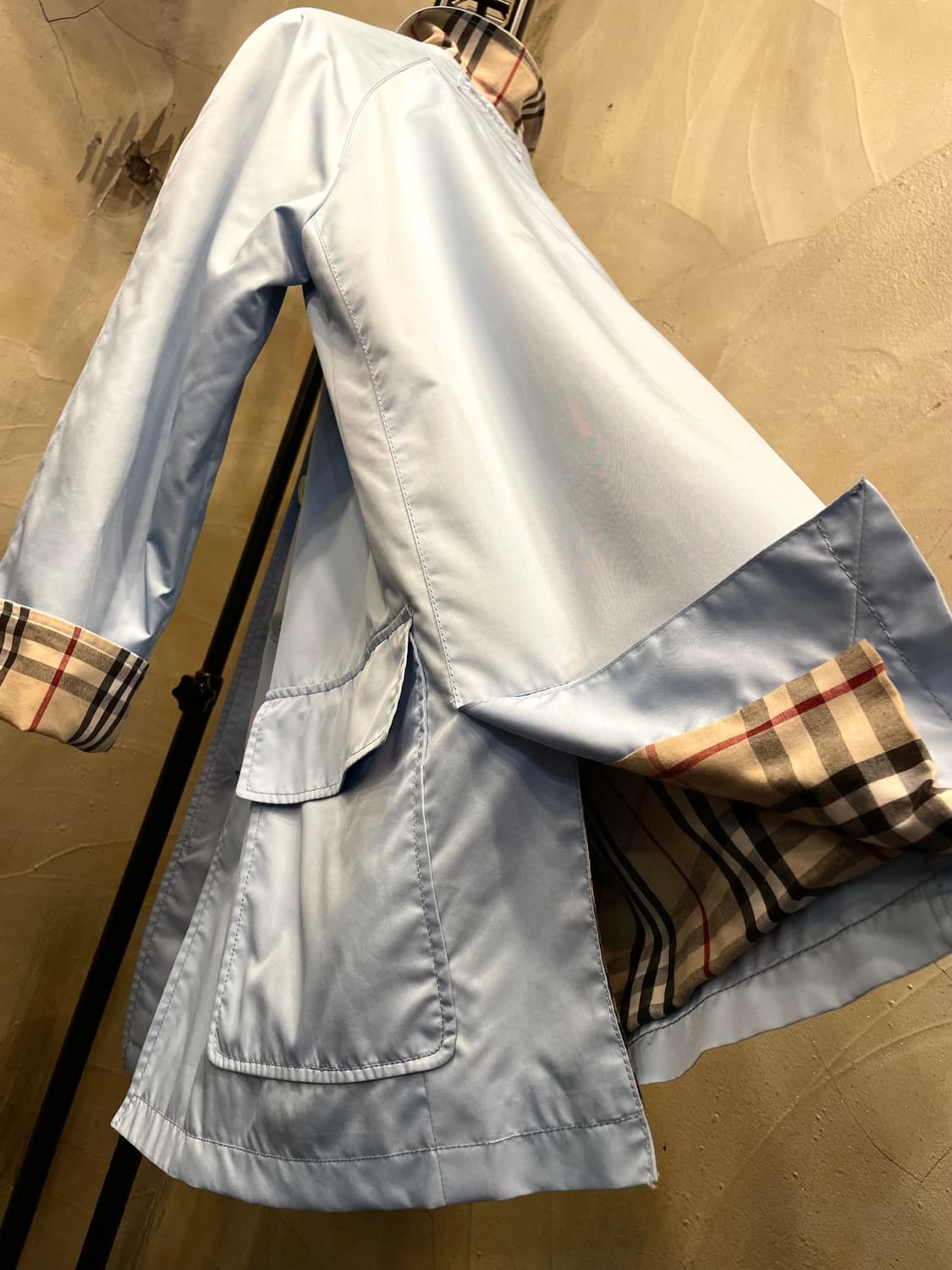 버버리 트렌치코트 바람막이 66~77 상품이미지3