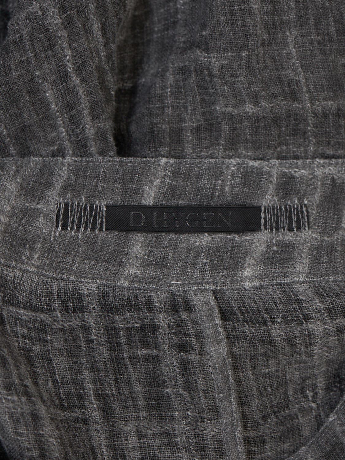 D.hygen 리넨 카라리스 셔츠 상품이미지1