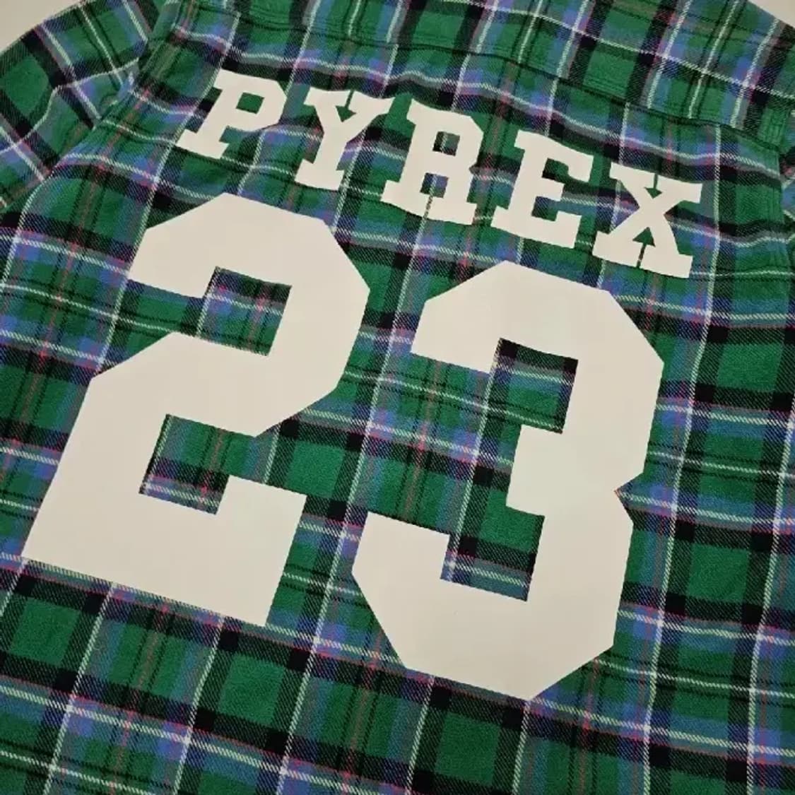 폴로 버질아블로 파이렉스 오프화이트 Rugby 체크 셔츠 95~100 상품이미지3