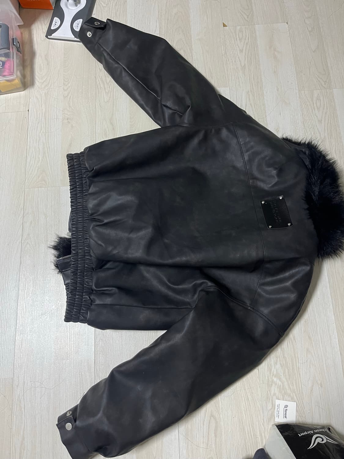 에트오소매 무스탕 상품이미지3