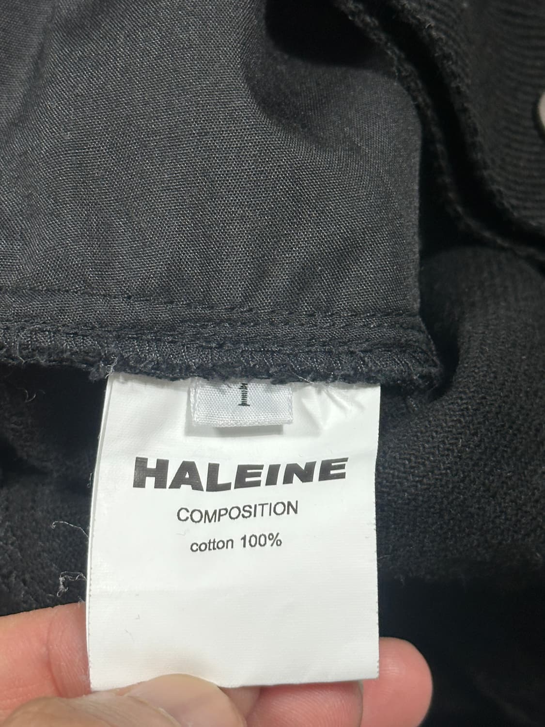 알렌느 스터드&카펜터 팬츠 1사이즈 블랙 상품이미지7