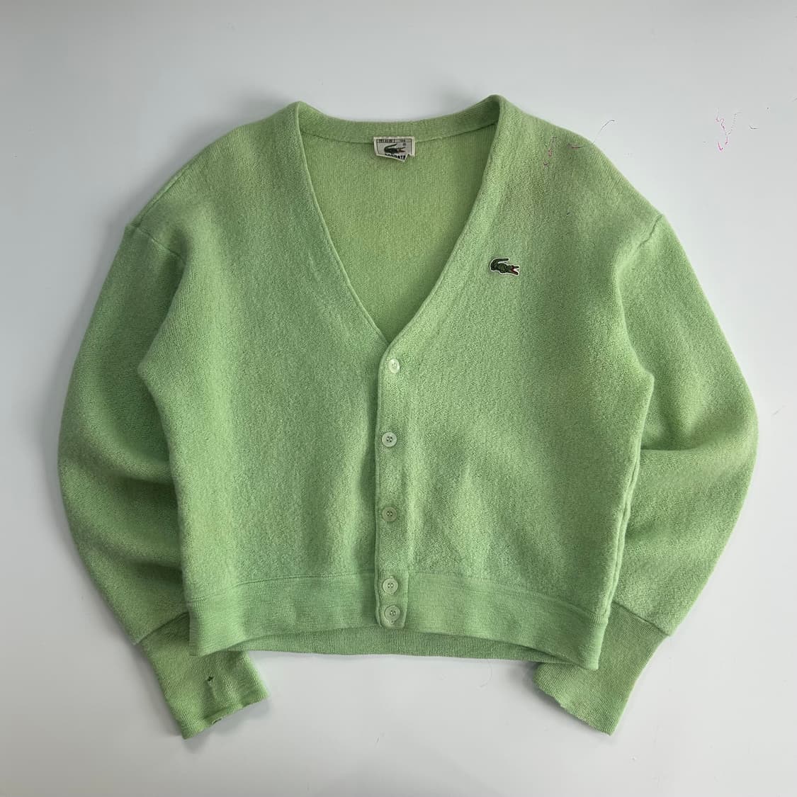 Lacoste 라코스테 라이트 그린 니트 가디건  상품이미지3