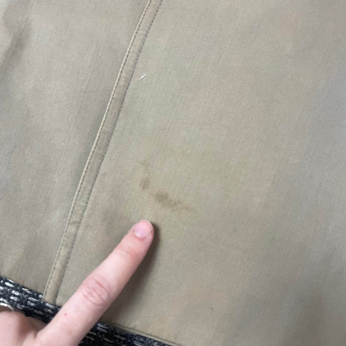 Aquascutum 베이지 코튼 트렌치 코트 상품이미지7