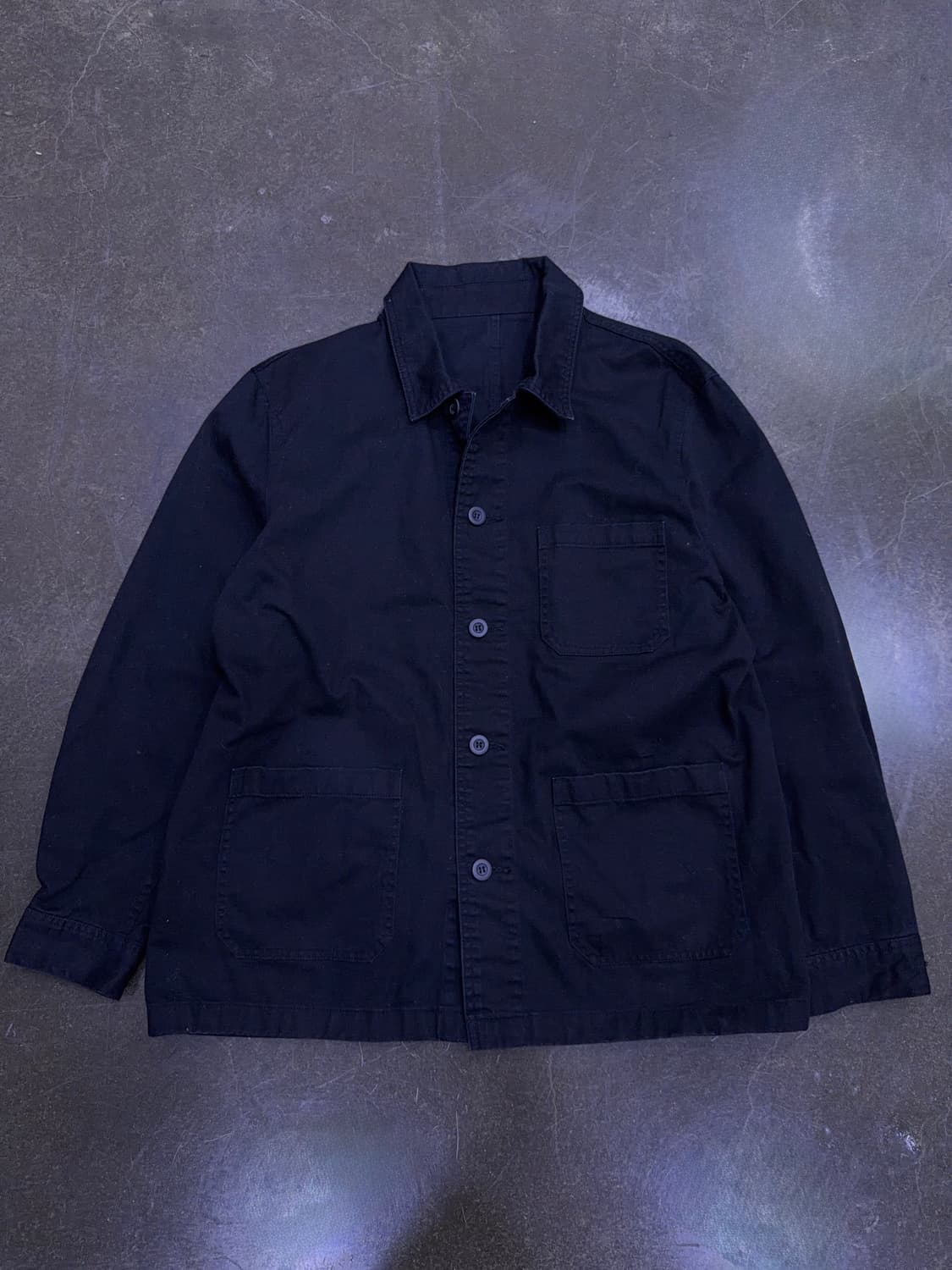 무신사스탠다드 레일로드 워크웨어 자켓 블랙 XL 상품이미지5