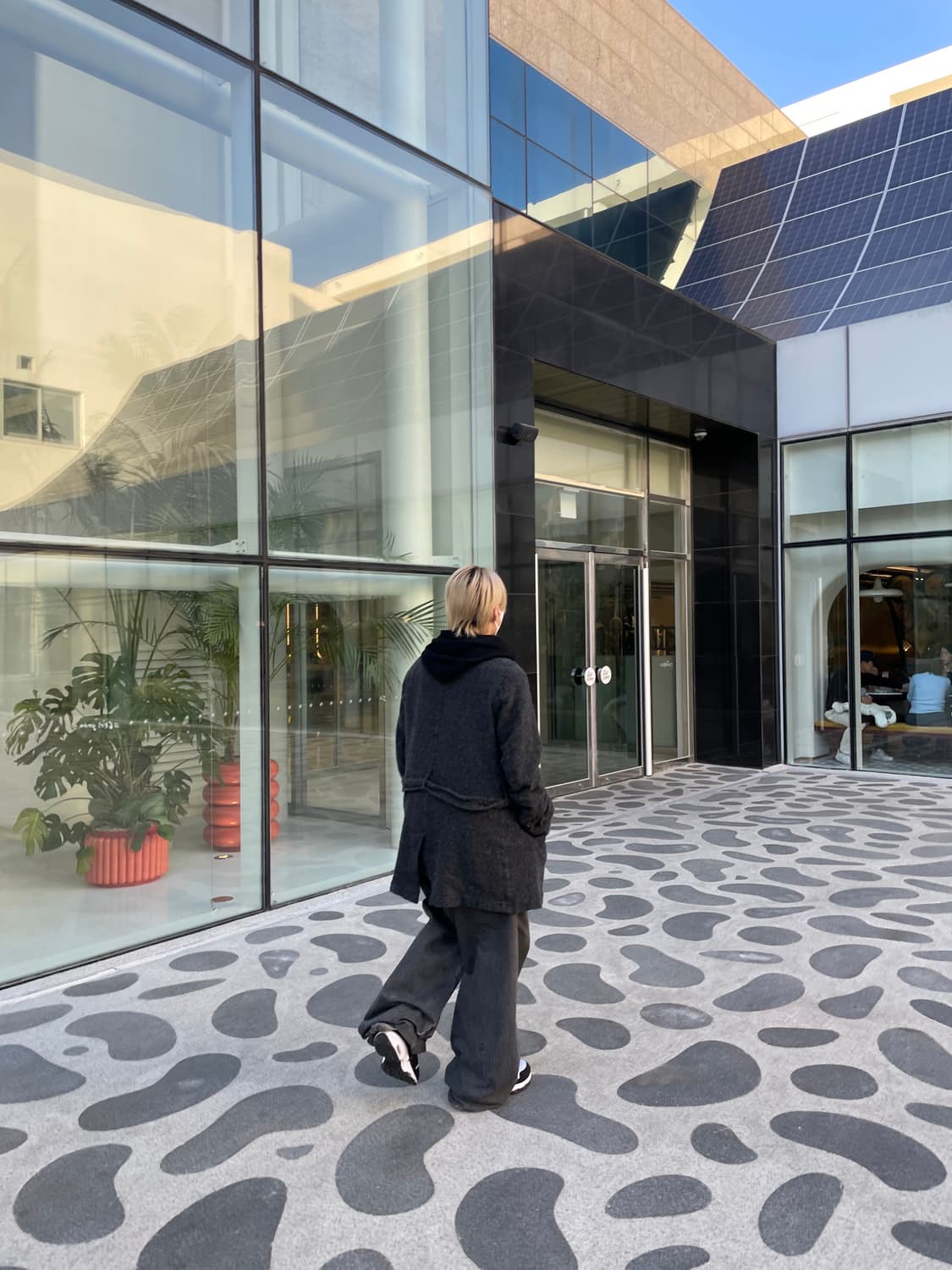 Comme des garcons homme deux 22aw 축융 코트 상품이미지2