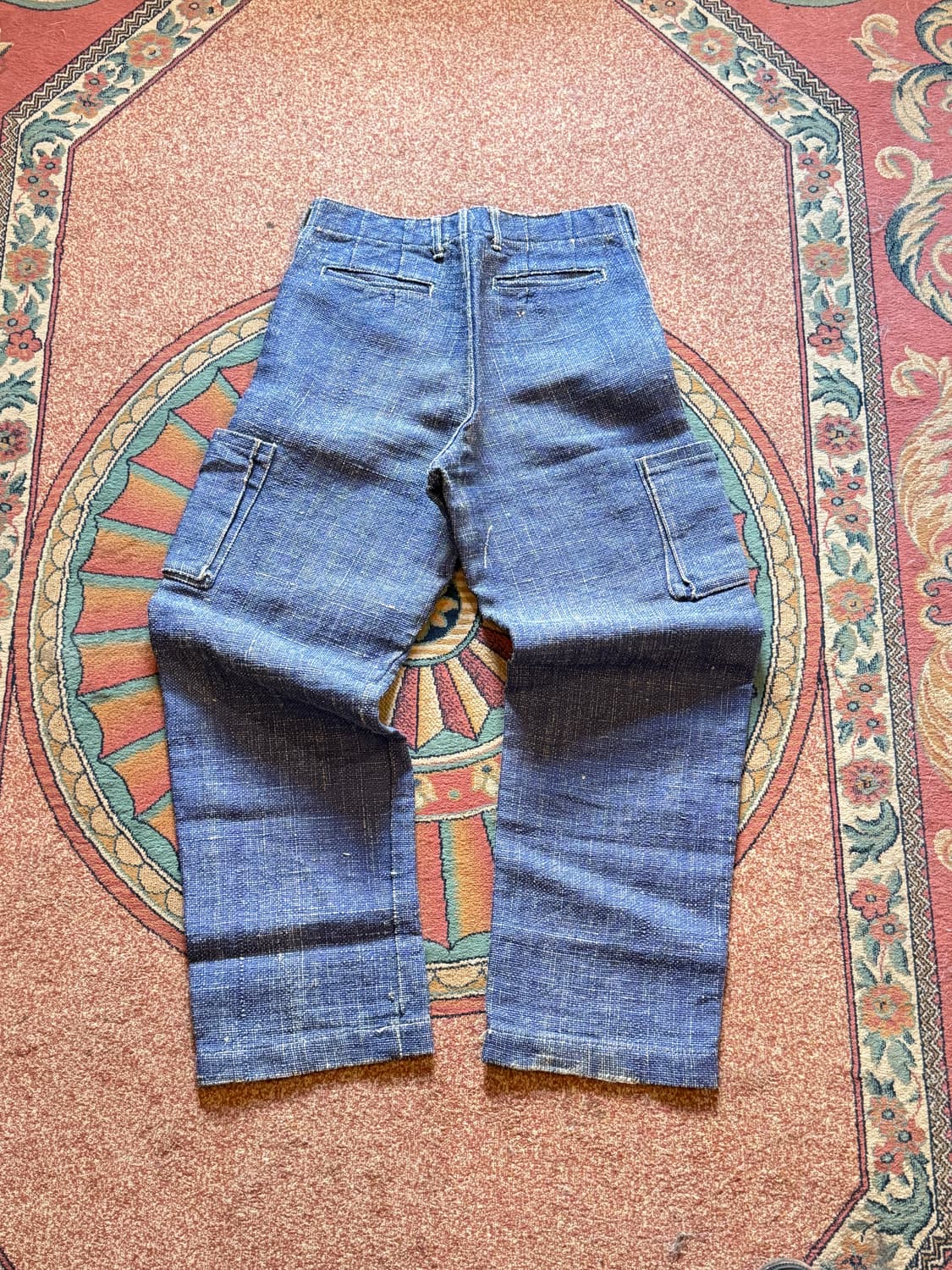 Studio D’artisan 스튜디오 다치산 데님 셔틀룸 워크팬츠 상품이미지2