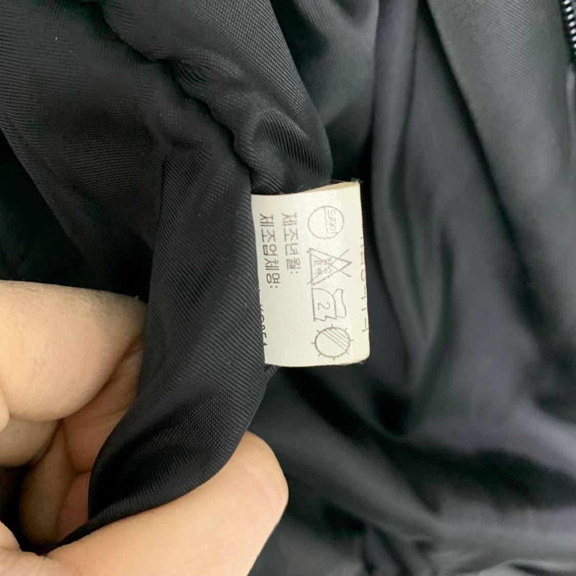 블랙 리얼 레더 소가죽 봄버 자켓 빈티지 남녀공용 95 상품이미지5