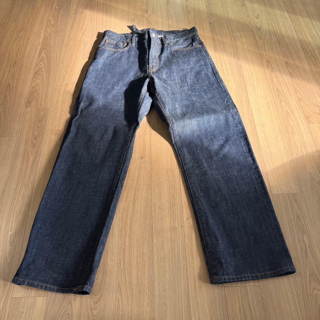 아웃스탠딩 30S CINCH BACK SELVEDGE WIDE PANTS 상품이미지2