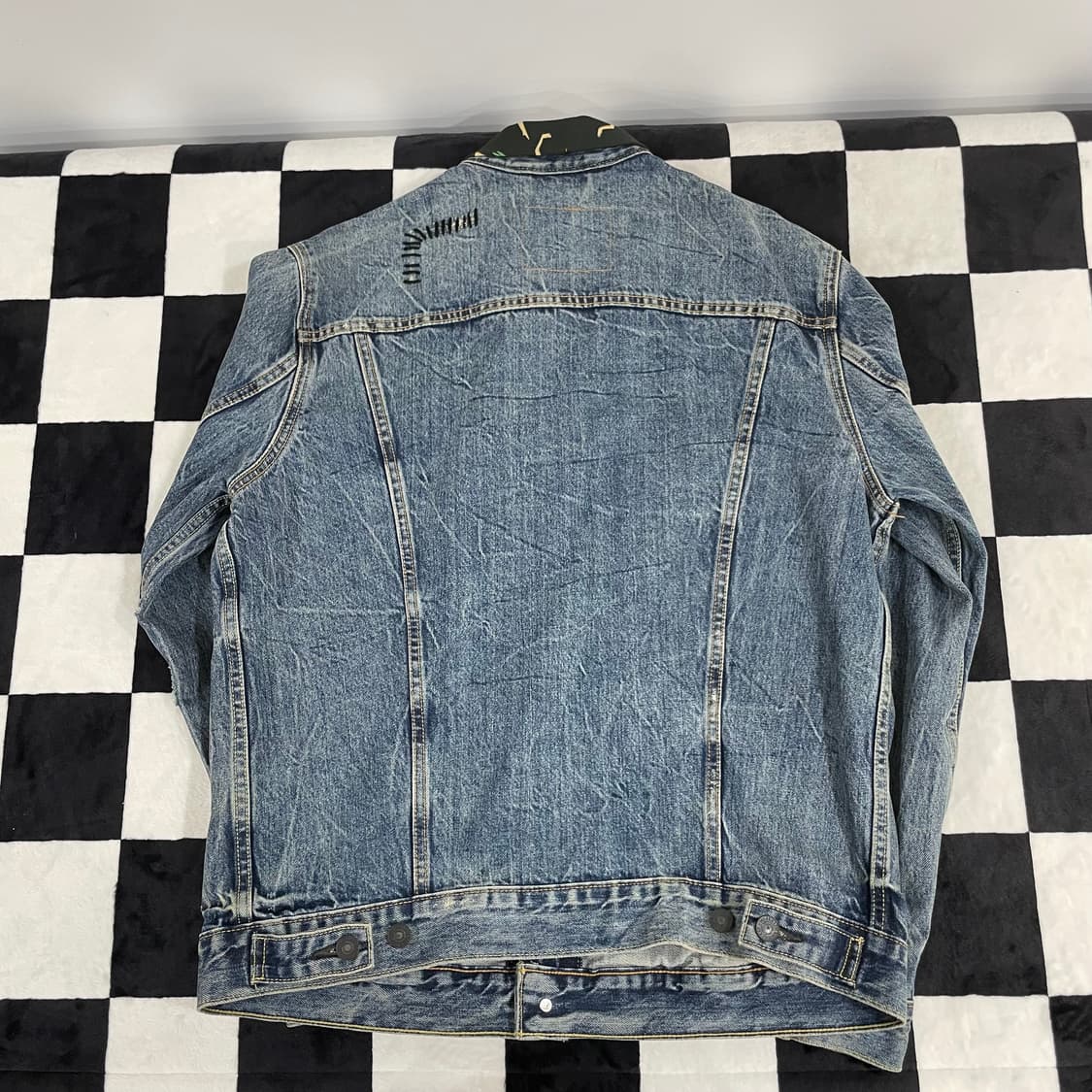 Levi's 리바이스 리워크 하와이안 카라 데님 자켓 (L) 상품이미지4