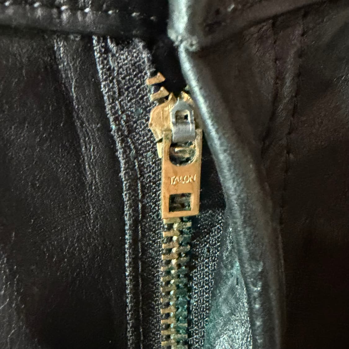 90s 밴슨 카우하이드 레더 팬츠 상품이미지8