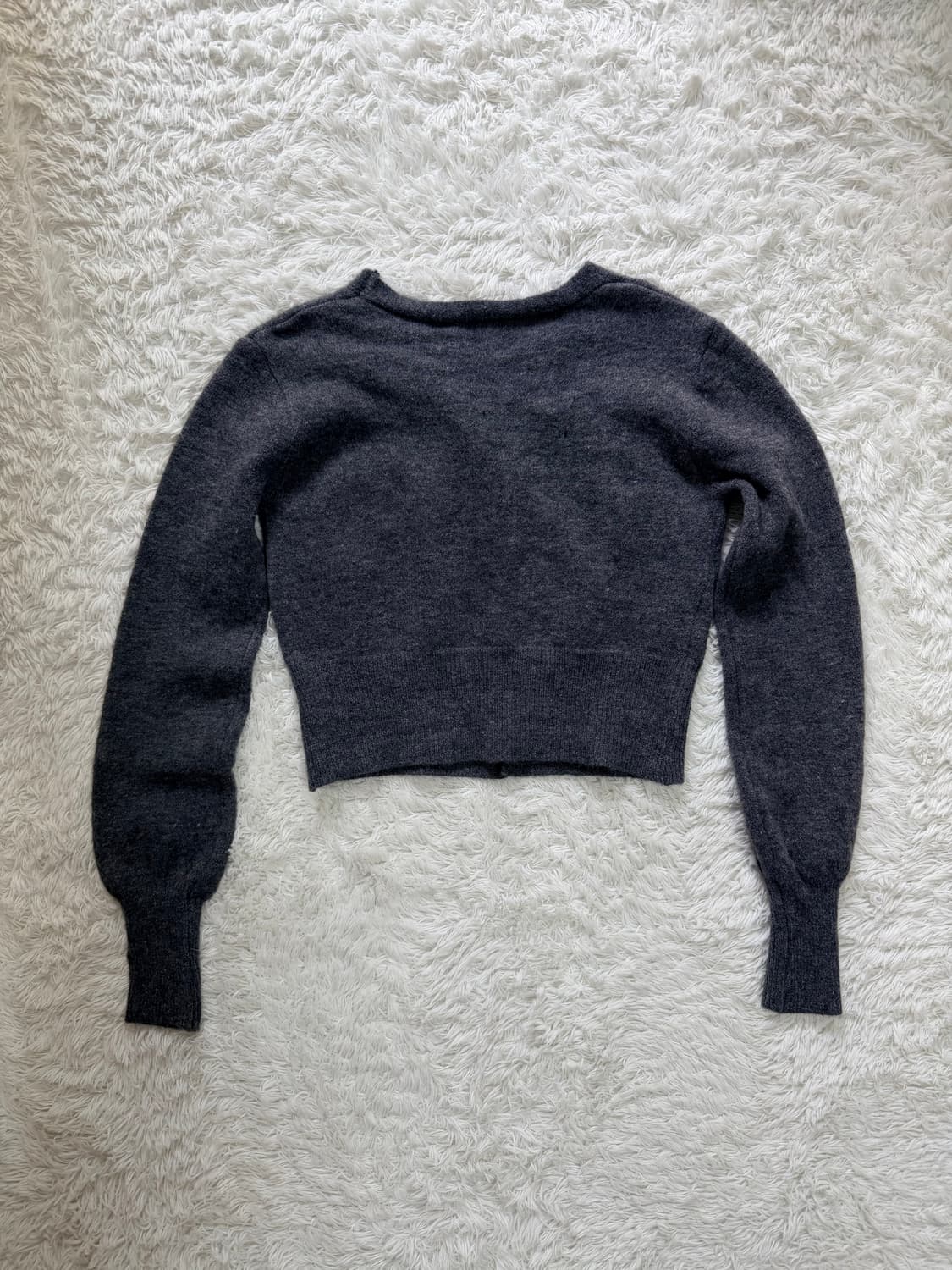 꼼데가르송 플레이 하트 버튼 크롭 가디건 상품이미지2