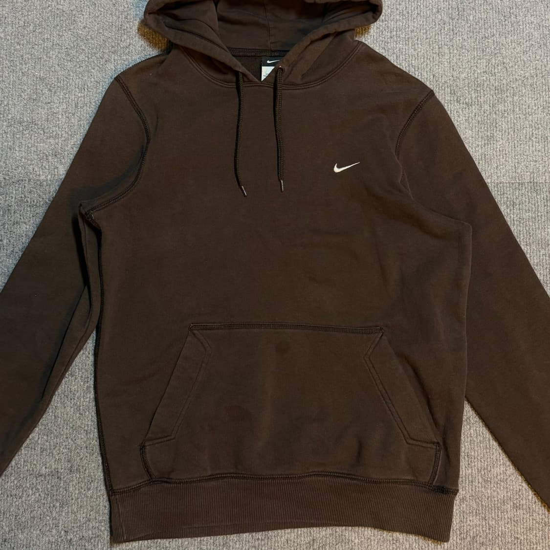나이키 브라운 후드티 s 상품이미지2