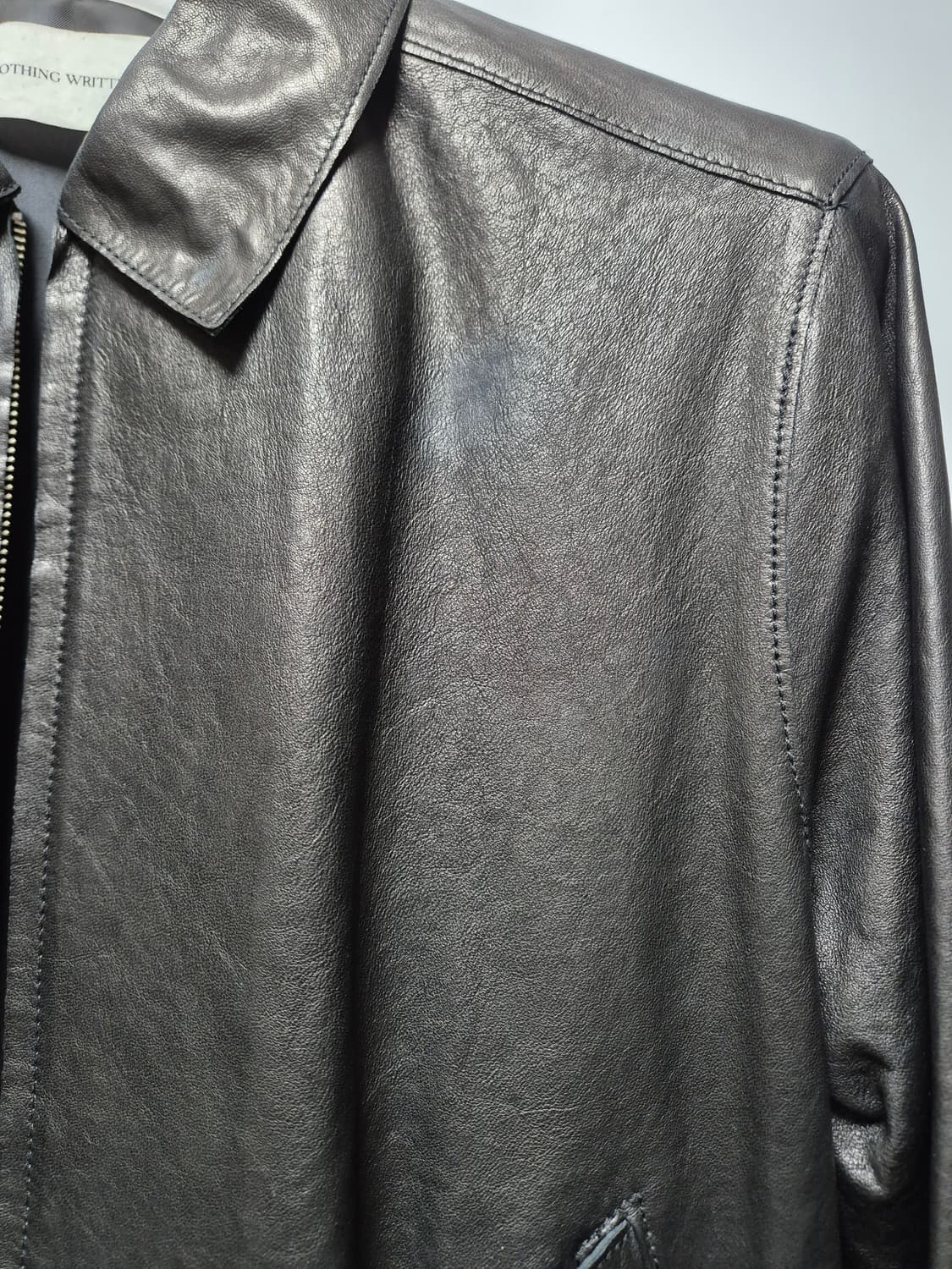 낫띵리튼 양가죽자켓 판매 20만 (정가55) 상품이미지7