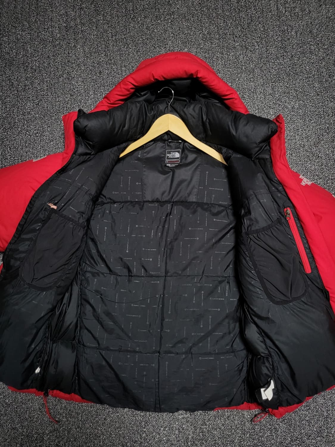 노스페이스 히말라야 대장급 패딩 레드 L 상품이미지6