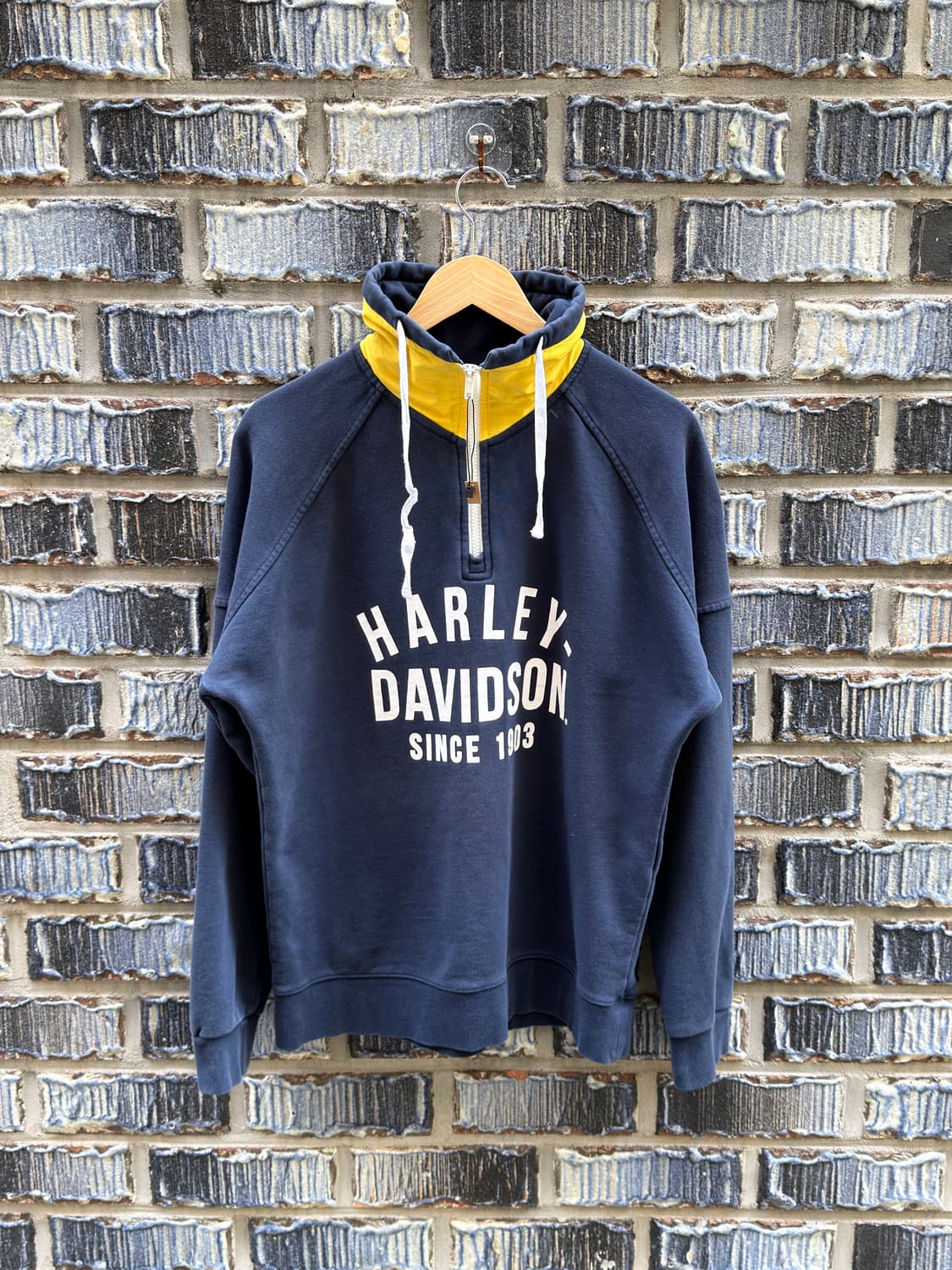 할리데이비슨 하프집업 스웻 상품이미지1