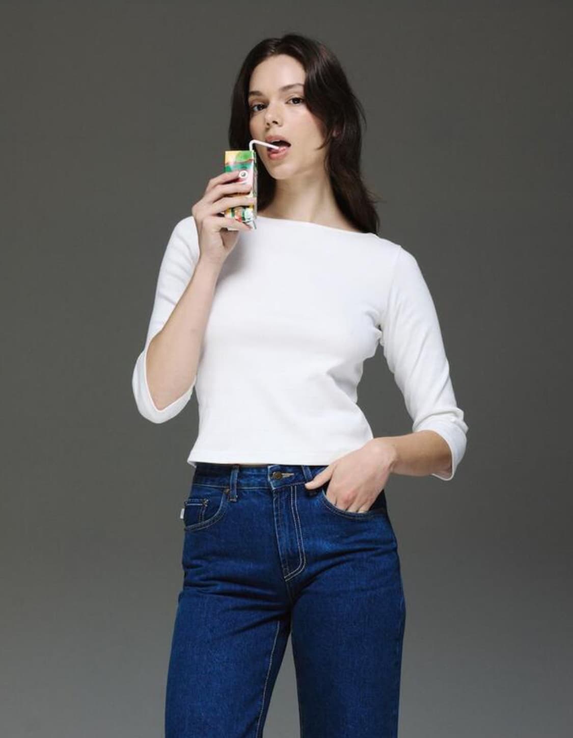 [새상품] 글로니 3/4 G COMFORT 티, 글로니 G 컴포트 티셔츠 상품이미지1