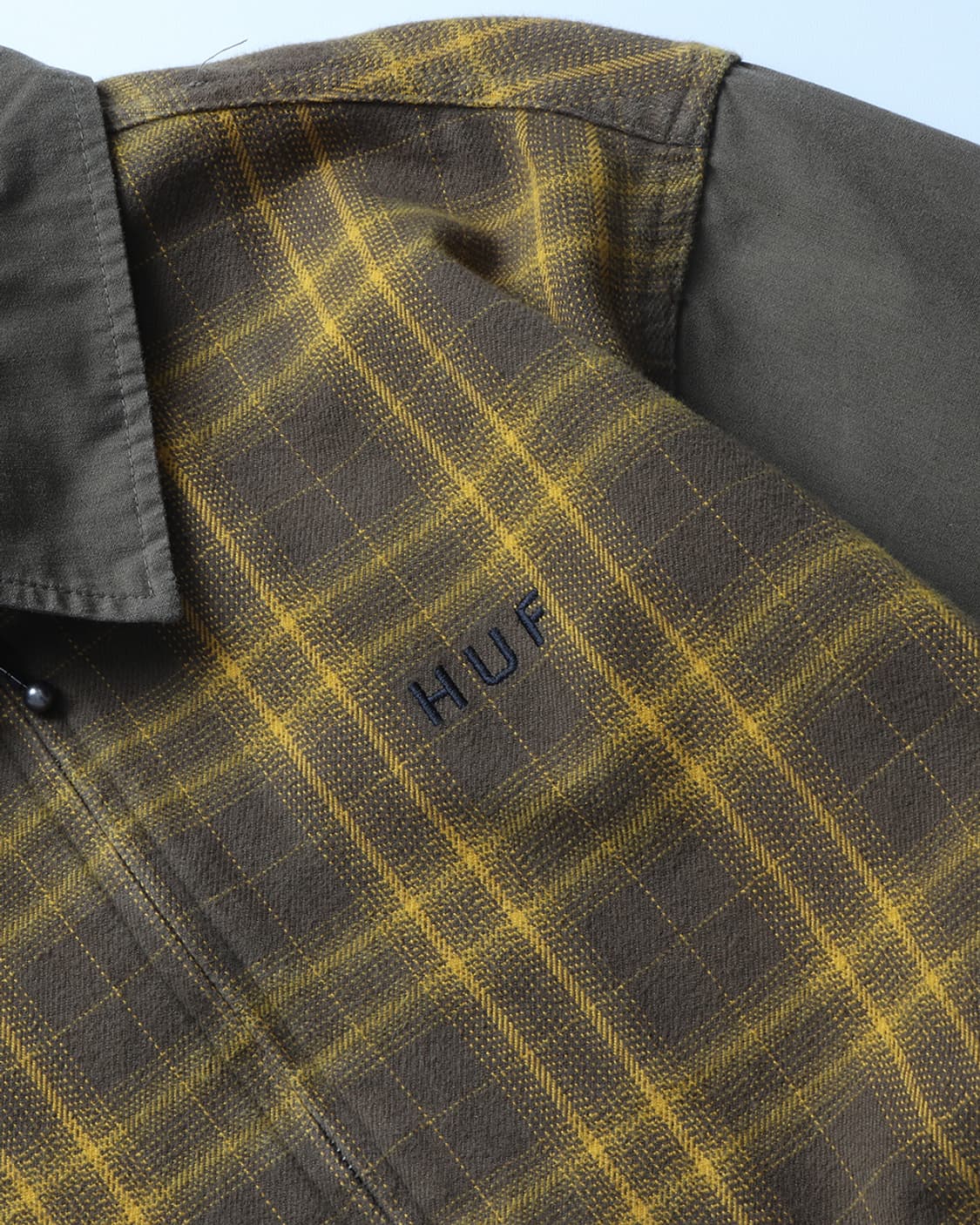 허프 HUF Aberdeen Zip Flannel Shirt 상품이미지9