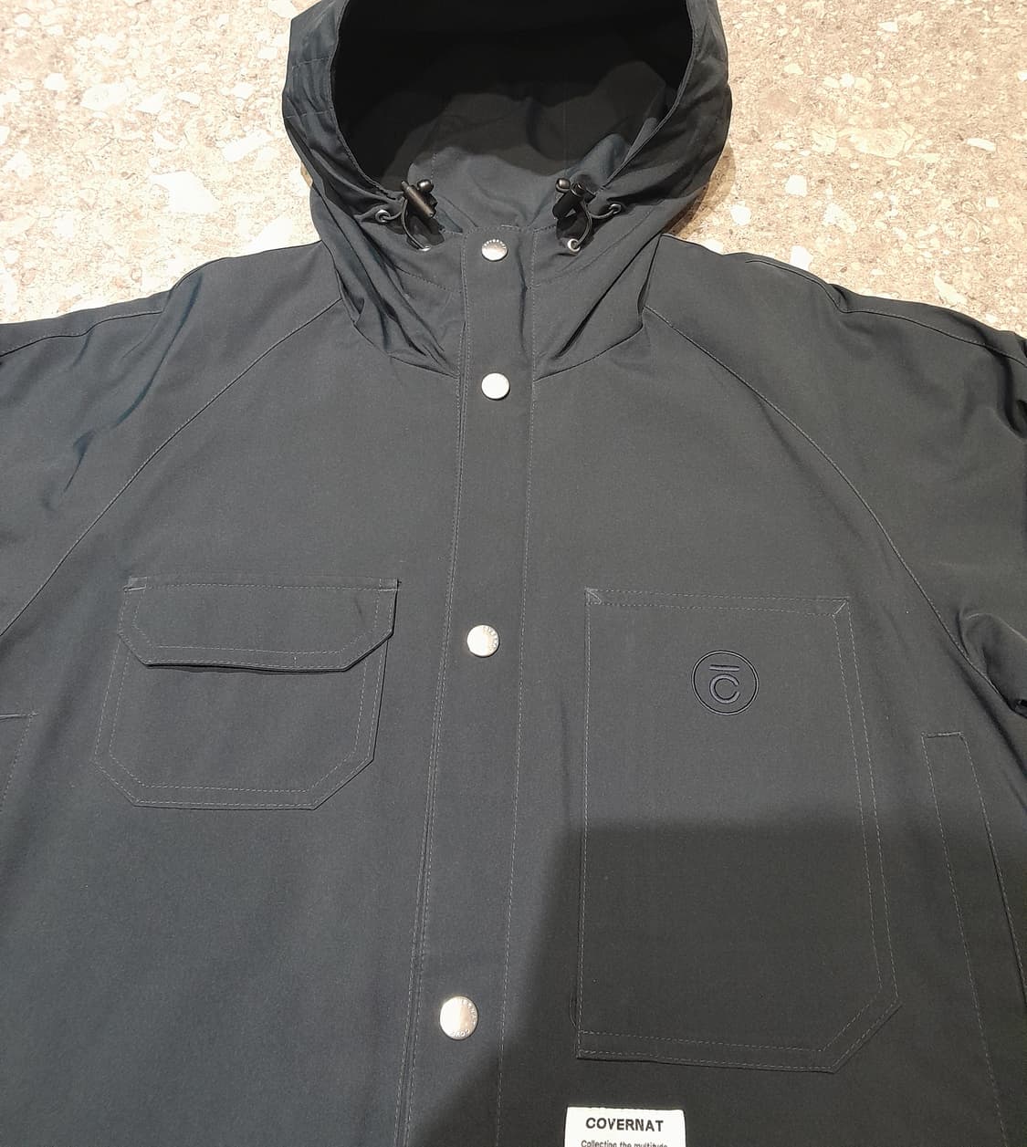 💥커버낫 후드 자켓 네이비 (M) 상품이미지3