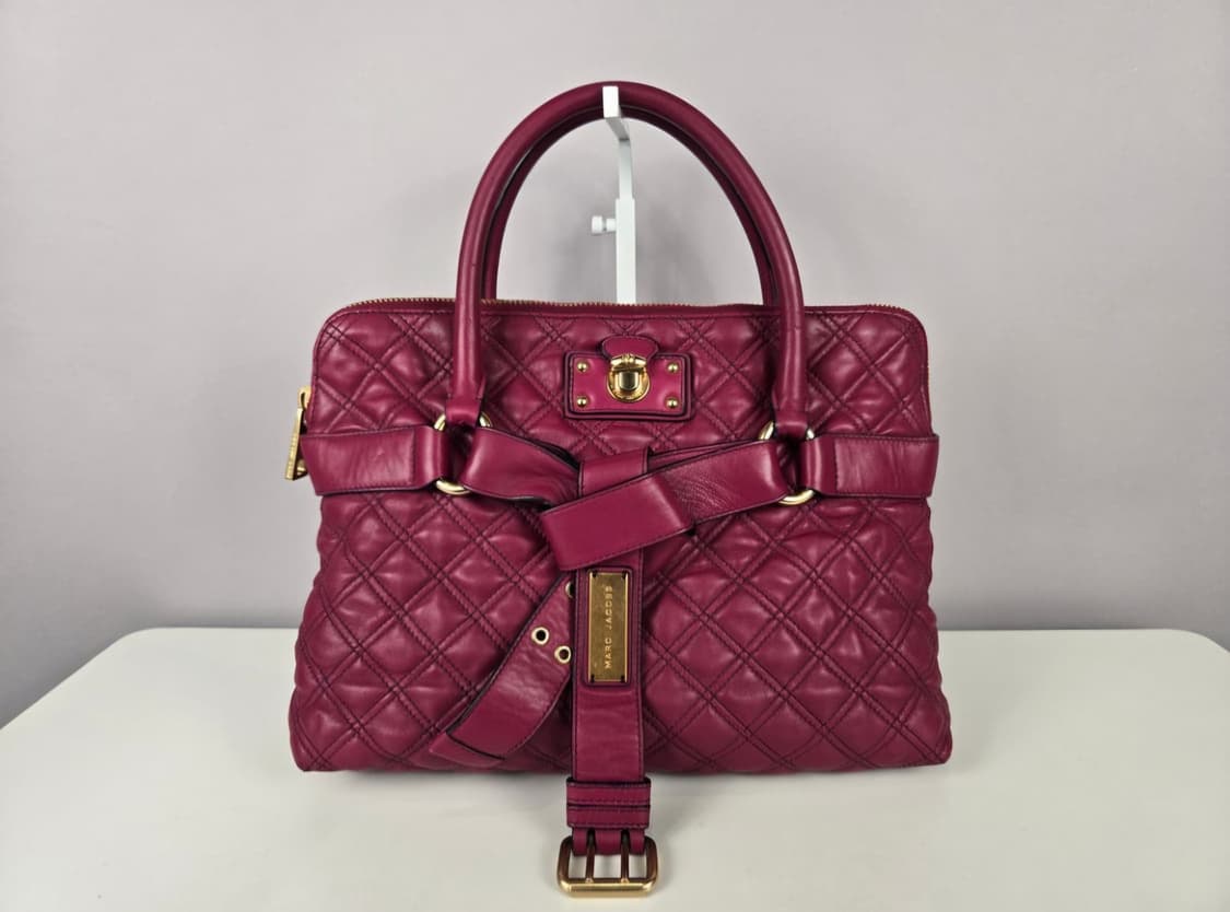 마크제이콥스 브루나 퀼팅 레더 램스킨 토트백 가방 정품 Bruna bag 상품이미지3
