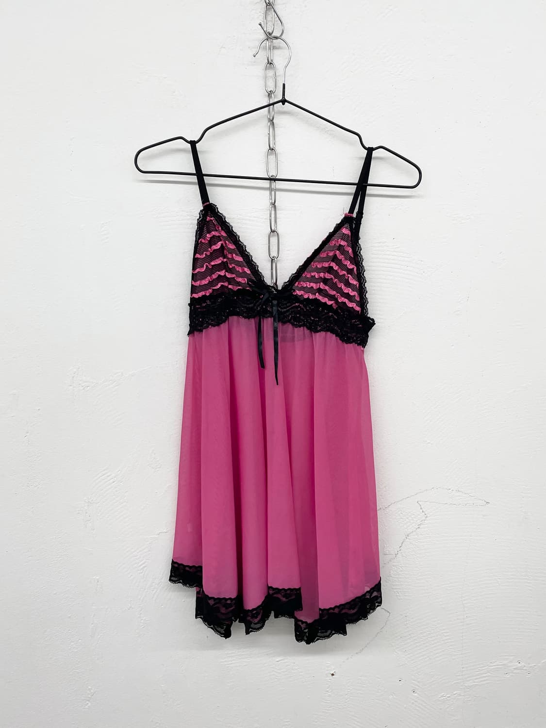 갸루 프릴 레이스 슬립 상품이미지4