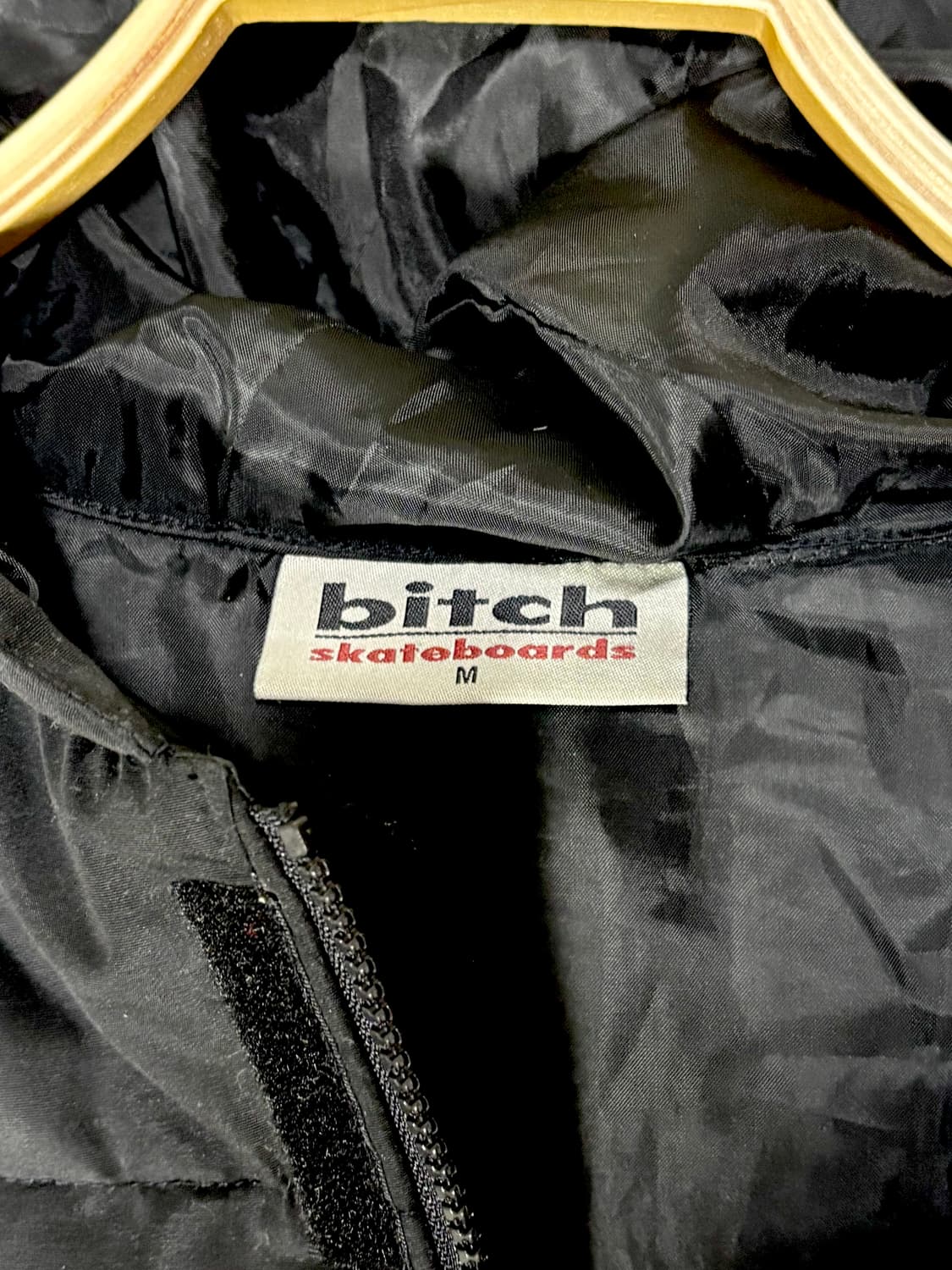 90s bitch skateboards 비치 스케이트보드 패딩 베스트 상품이미지8