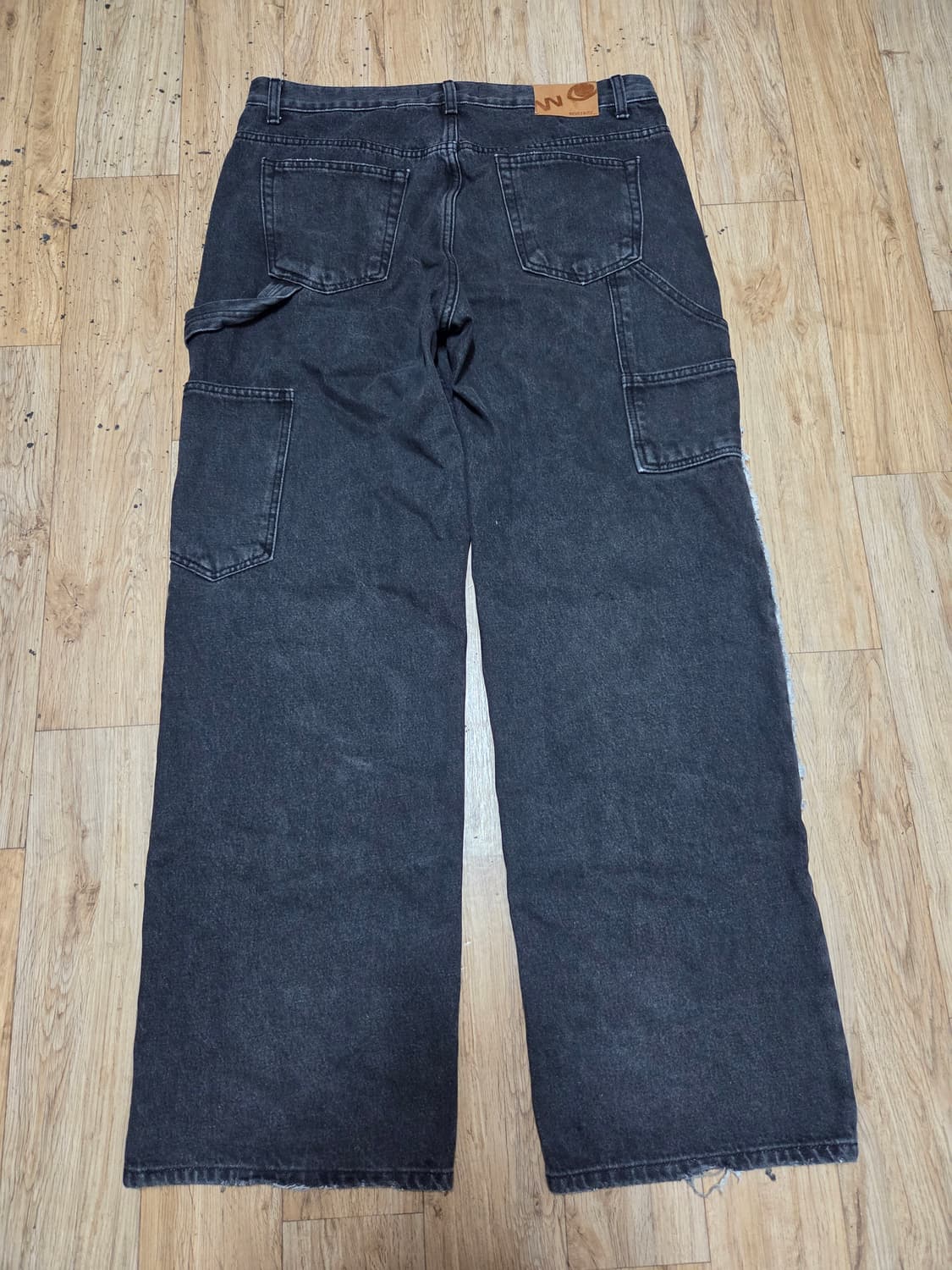 노스타시 UPSIDE DOWN DOUBLE KEE WASHED GREY 상품이미지3