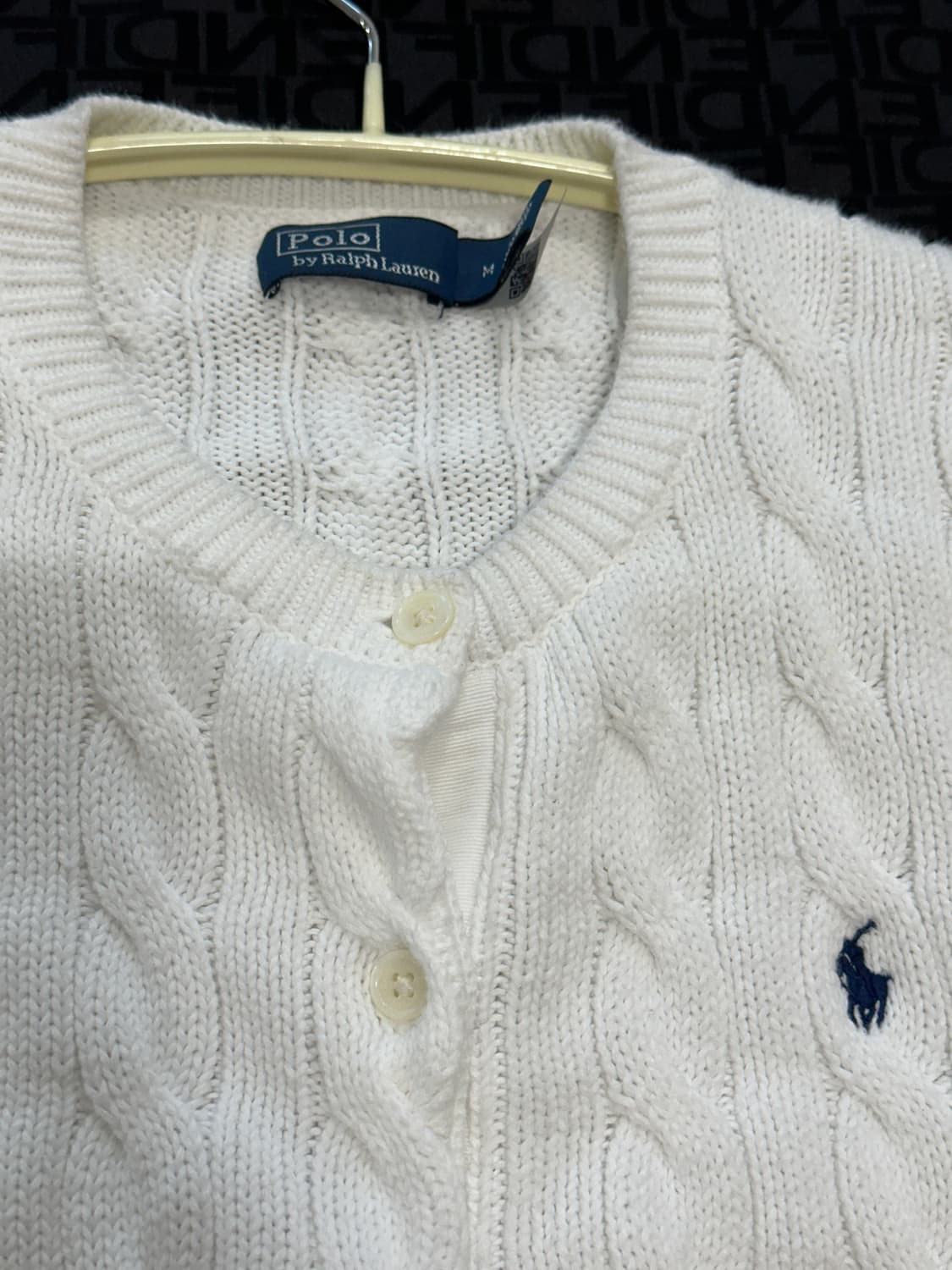 폴로랄프로렌 꽈베기 니트 가디건 상품이미지2