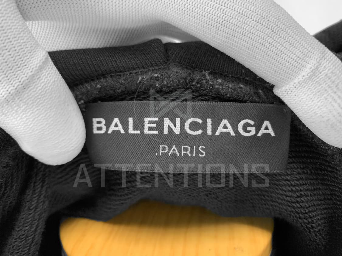 발렌시아가 파리스 블랙 후드 M 상품이미지5