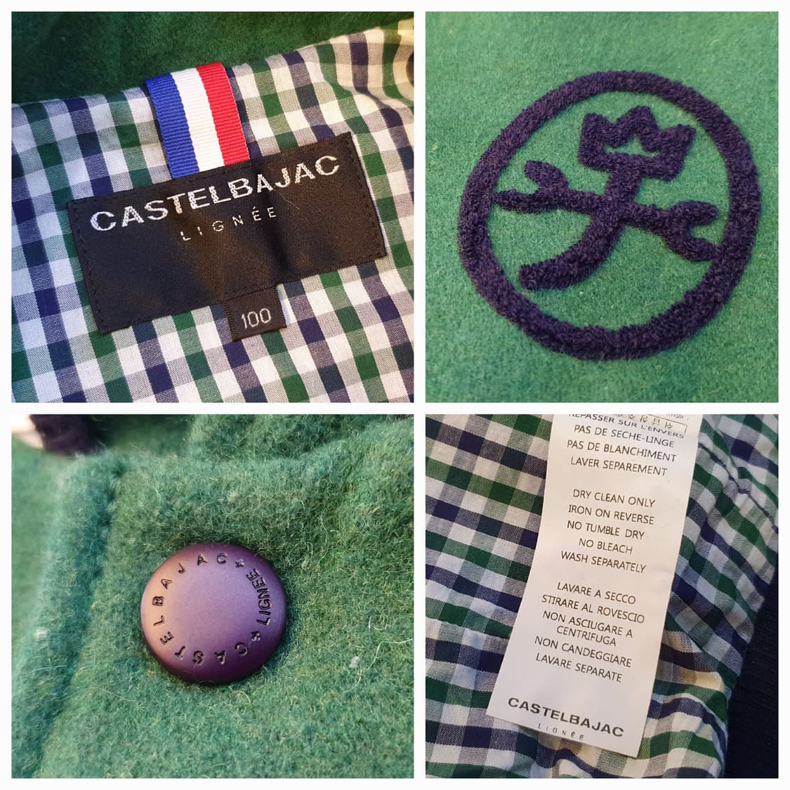 100.까스텔바작 바시티 점퍼  상품이미지8